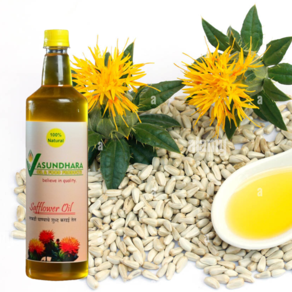 Safflower Oil | Wood Pressed | Natural | Chemical Free Edible Oil For Cooking