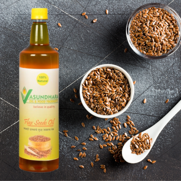 Flaxseed Oil | Wood Pressed | Natural | Chemical-Free | Edible Cooking Oil