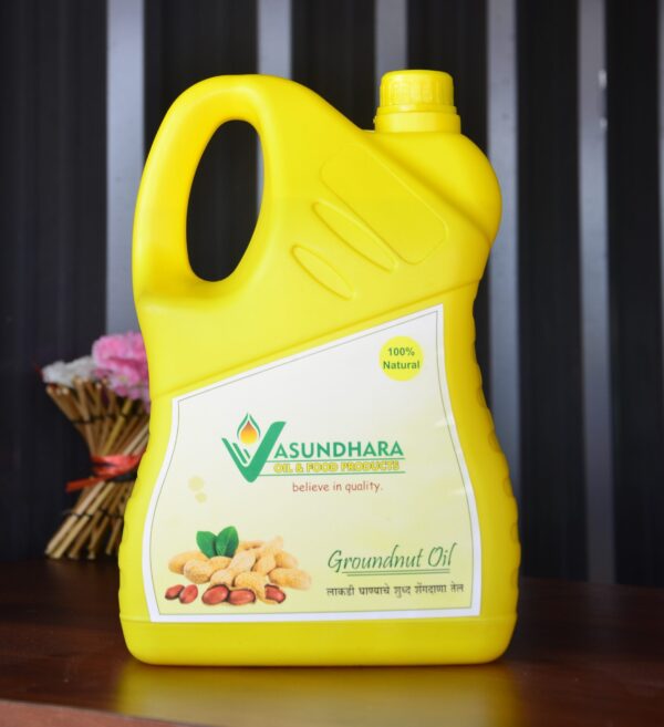 Groundnut Oil | Wood Pressed | Natural | Chemical-Free Edible Oil for Cooking - Image 2